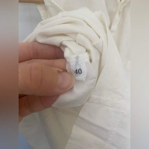 Dolce & Gabbana White Sleeveless Button Up Size 40 Classic Designer Vintage - Picture 5 of 6